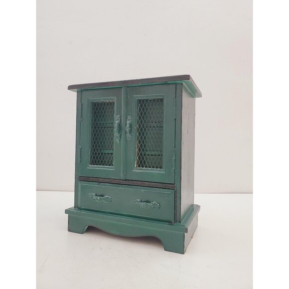 Vintage Gunther Mele 1970's wooden jewelry box. Jewellery with drawers. Vintage - Picture 1 of 10
